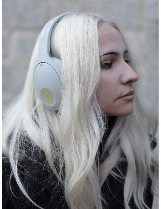 AURICULAR HÍBRIDO SOHO TWS ANC BLUETOOTH GRIS