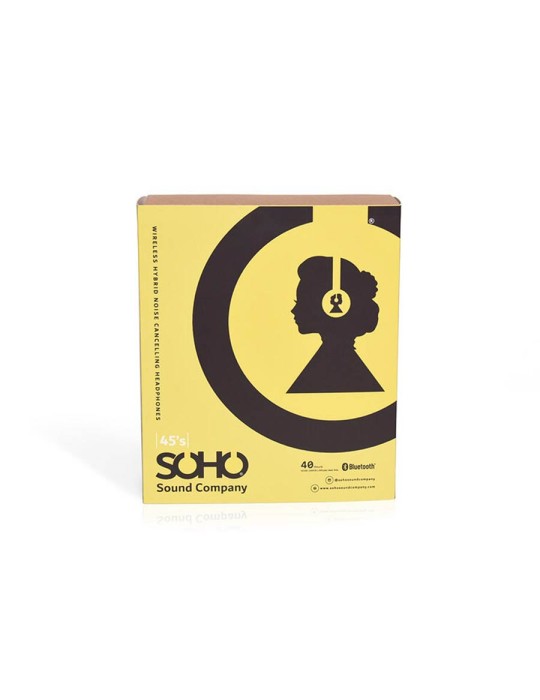 AURICULAR HÍBRIDO SOHO TWS BLUETOOTH NEGRO