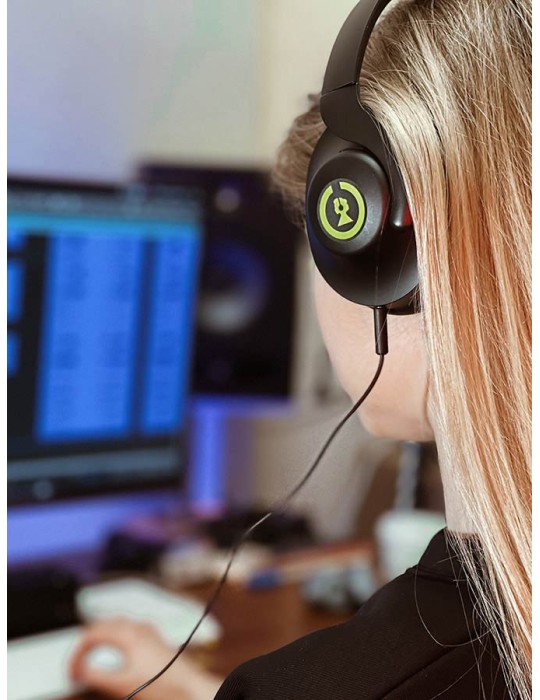 AURICULAR HÍBRIDO SOHO TWS BLUETOOTH NEGRO