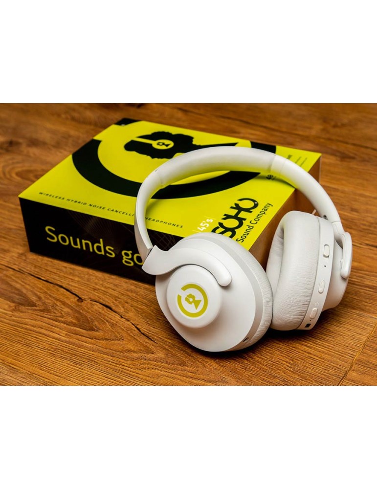 AURICULAR HÍBRIDO SOHO TWS BLUETOOTH BLANCO