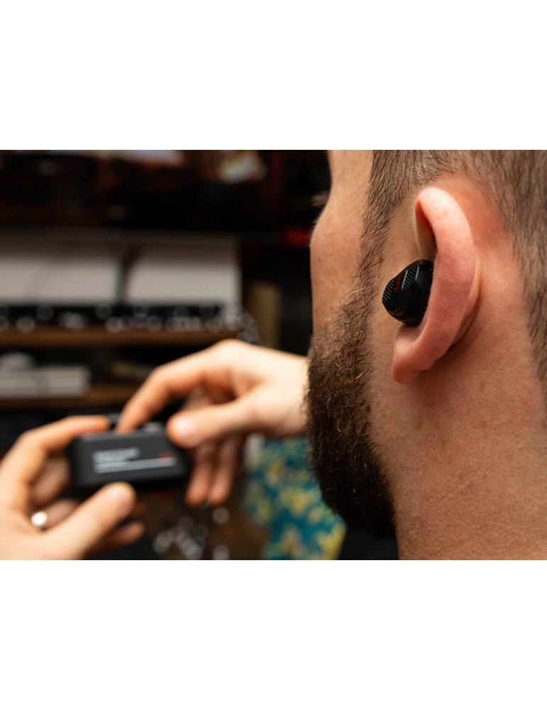 AURICULAR SOHO BLUETOOTH TWS CON BATERÍA EXT. NEGRO