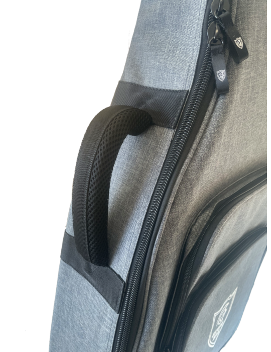 FUNDA STRONGBAG PARA GUITARRA CLÁSICA DE 25mm GRIS