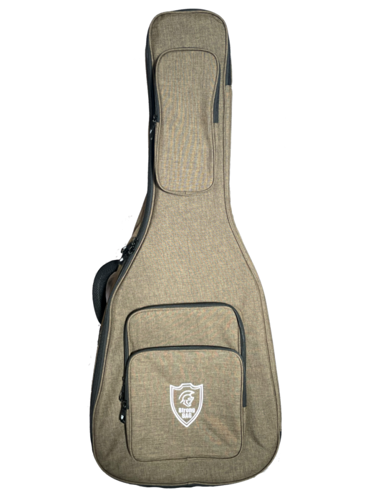 FUNDA STRONGBAG PARA GUITARRA ELÉCTRICA DE 25mm MARRÓN