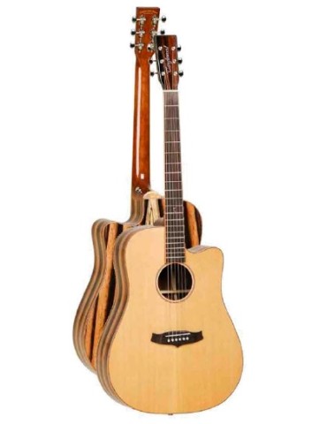 GUITARRA ACÚSTICA TANGLEWOOD TWJDCE CUTAWAY DREADNOUGHT