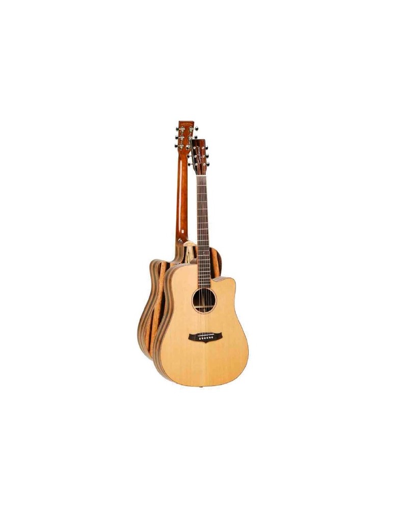 GUITARRA ACÚSTICA TANGLEWOOD TWJDCE CUTAWAY DREADNOUGHT