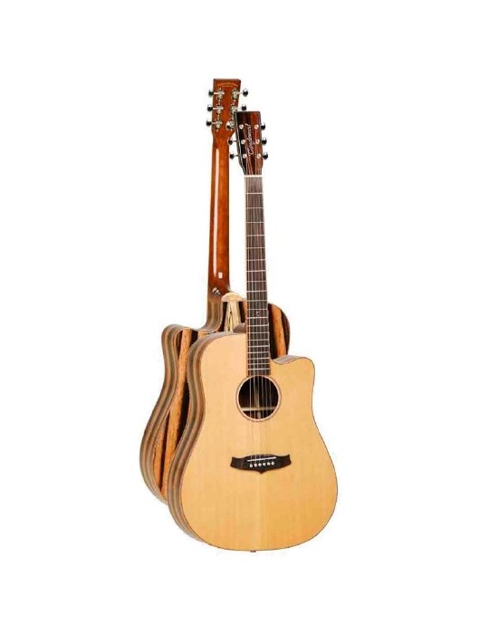GUITARRA ACÚSTICA TANGLEWOOD TWJDCE CUTAWAY DREADNOUGHT