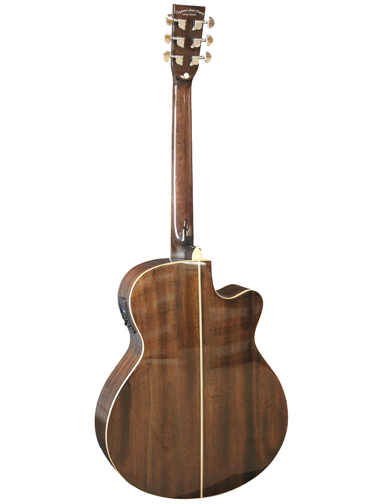 GUITARRA ACÚSTICA ELECTRIFICADA TANGLEWOOD TW4AVBLH MINI JUMBO CUTAWAY ZURDA