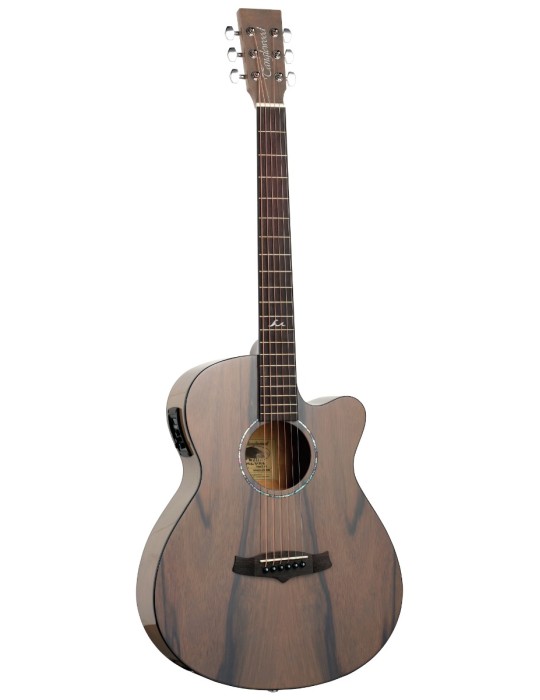 GUITARRA ACÚSTICA TANGLEWOOD AZURE SUPER FOLK GRIS