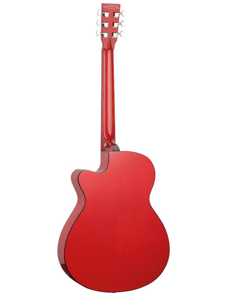 GUITARRA ACÚSTICA TANGLEWOOD AZURE SUPER FOLK ROJA