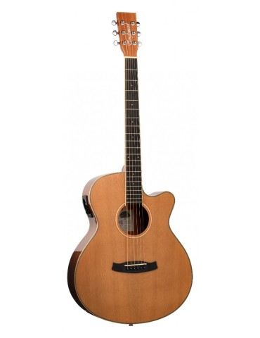 GUITARRA ACÚSTICA TANGLEWOOD SUPER FOLK CUTAWAY