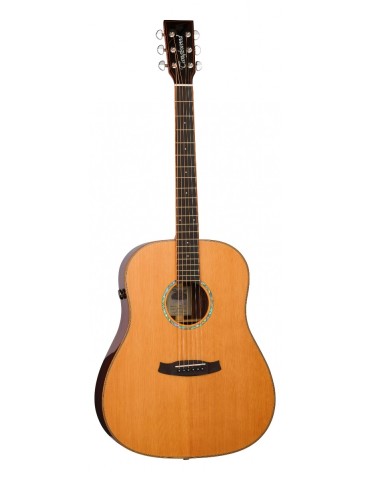 GUITARRA ACÚSTICA TANGLEWOOD SERIE NEW ROSEWOOD SMART DREADNOUGHT ELECTRIFICADA