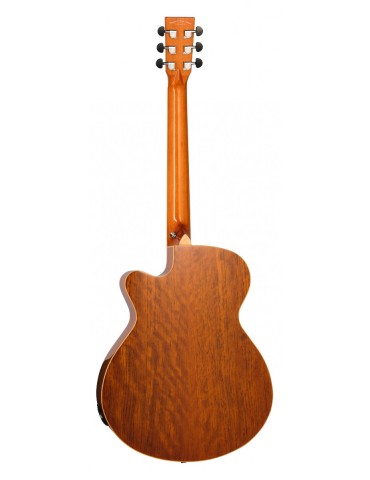 GUITARRA ACÚSTICA TANGLEWOOD SERIE ROADSTER X SUPER FOLK CUTAWAY ELECTRIFICADA 2