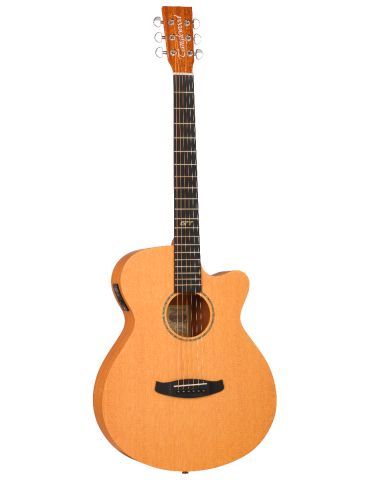 GUITARRA ACÚSTICA TANGLEWOOD SUPER FOLK ROADSTER GT CUTAWAY