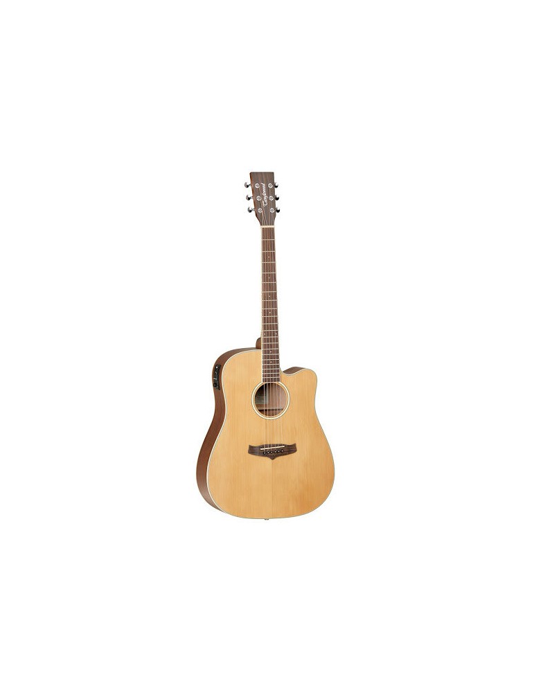 GUITARRA TANGLEWOOD DREADNOUGHT ELECTRIFICADA CON CUTAWAY