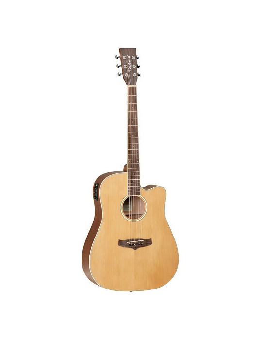 GUITARRA TANGLEWOOD DREADNOUGHT ELECTRIFICADA CON CUTAWAY