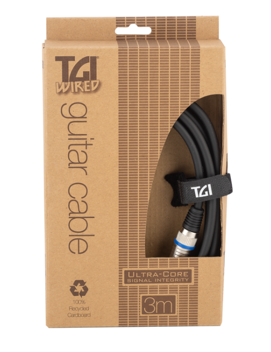 CABLE TGI ULTRACORE PARA GUITARRA JACK-JACK DE 3M