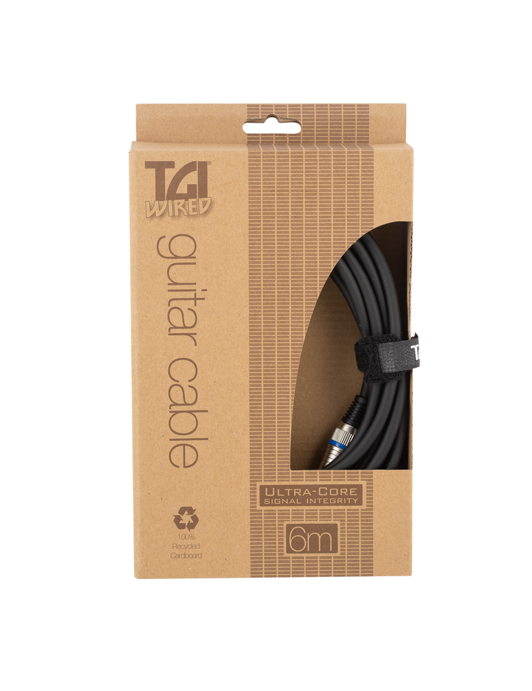 CABLE TGI ULTRACORE PARA GUITARRA JACK-JACK DE 6M