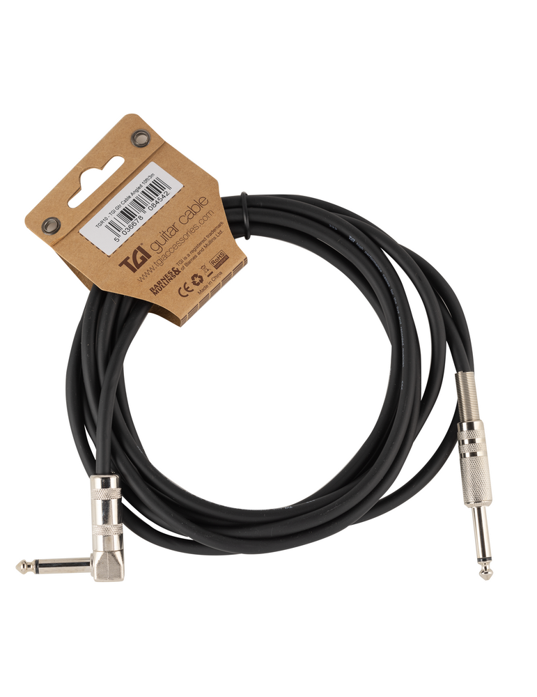 CABLE PARA GUITARRA TGI JACK-JACK ACODADO DE 3M