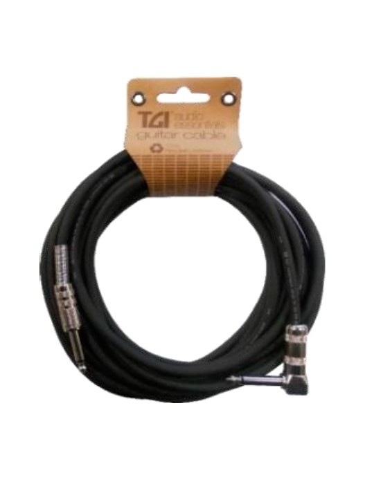 CABLE PARA GUITARRA TGI JACK-JACK ACODADO DE 6M