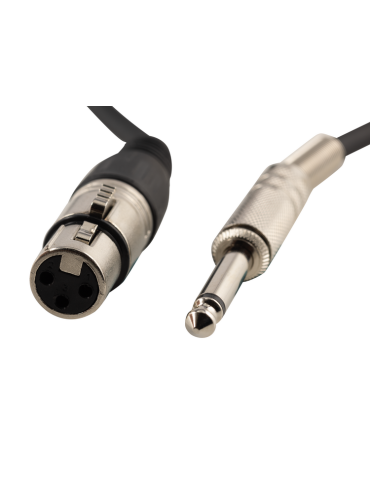 CABLE TGI PARA MICRÓFONO JACK-XLR HEMBRA 6M 2