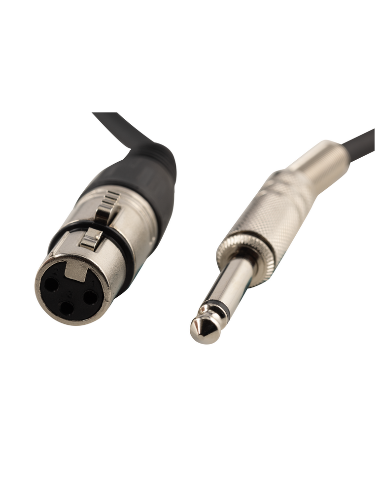 CABLE TGI PARA MICRÓFONO JACK-XLR HEMBRA 6M