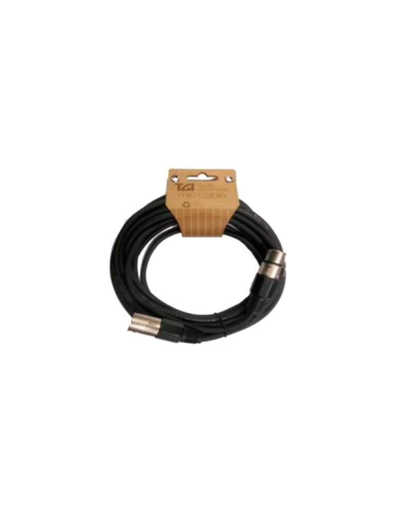 CABLE TGI PARA MICRÓFONO XLR-XLR HEMBRA 10M