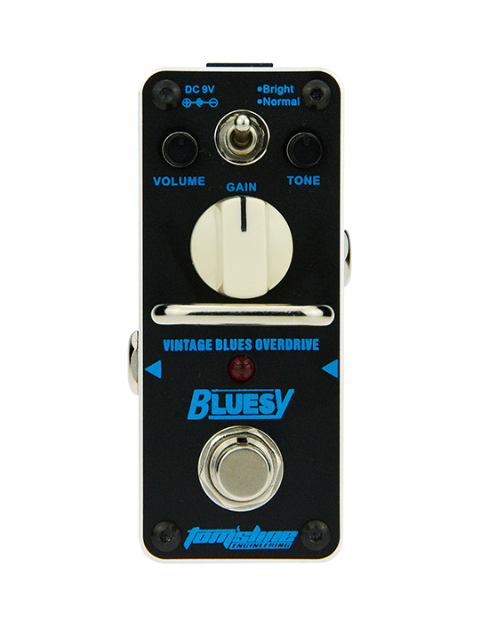 PEDAL GUITARRA ELÉCTRICA TOMSLINE VINTAGE BLUES OVERDRIVE