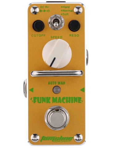 PEDAL GUITARRA ELÉCTRICA TOMSLINE AUTO WAH FUNK MACHINE