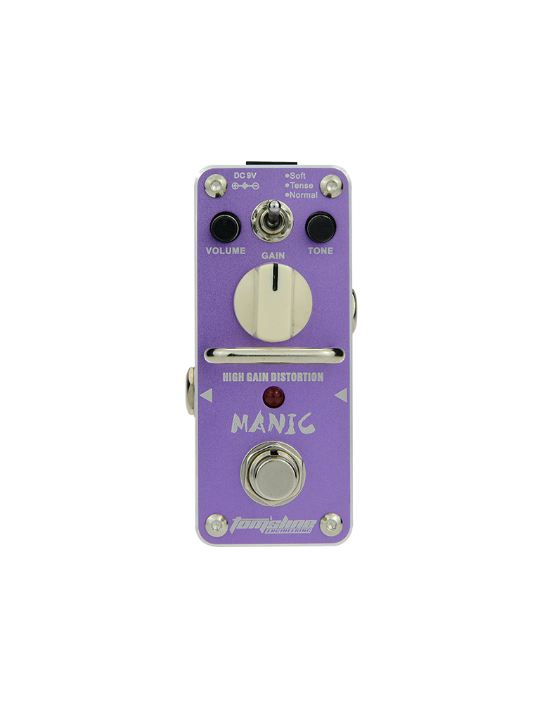 PEDAL GUITARRA ELÉCTRICA TOMSLINE MANIC DISTORSIÓN