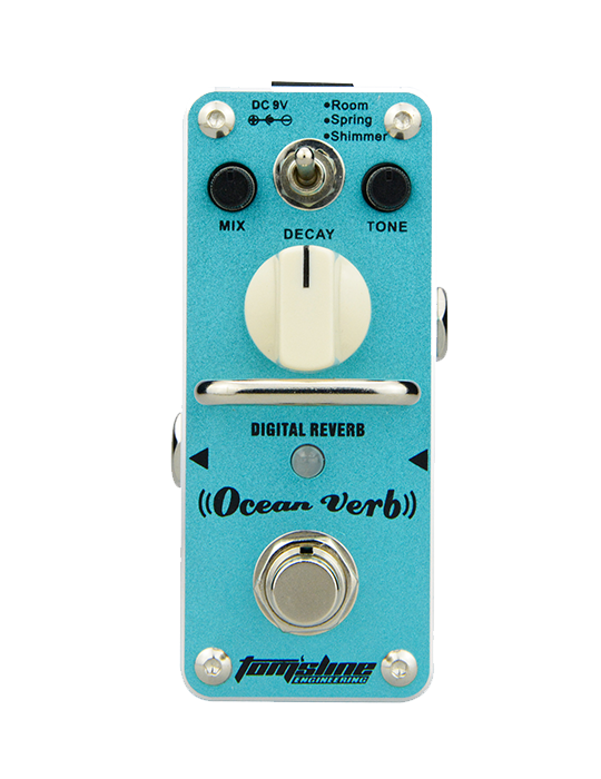 PEDAL GUITARRA ELÉCTRICA TOMSLINE OCEAN REVERB