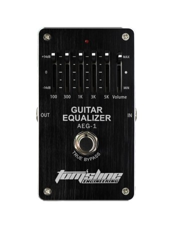 PEDAL GUITARRA ELÉCTRICA TOMSLINE EQ 5 BANDAS AEG-1