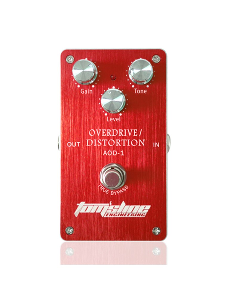 PEDAL GUITARRA ELÉCTRICA TOMSLINE OVERDRIVE AOD-1