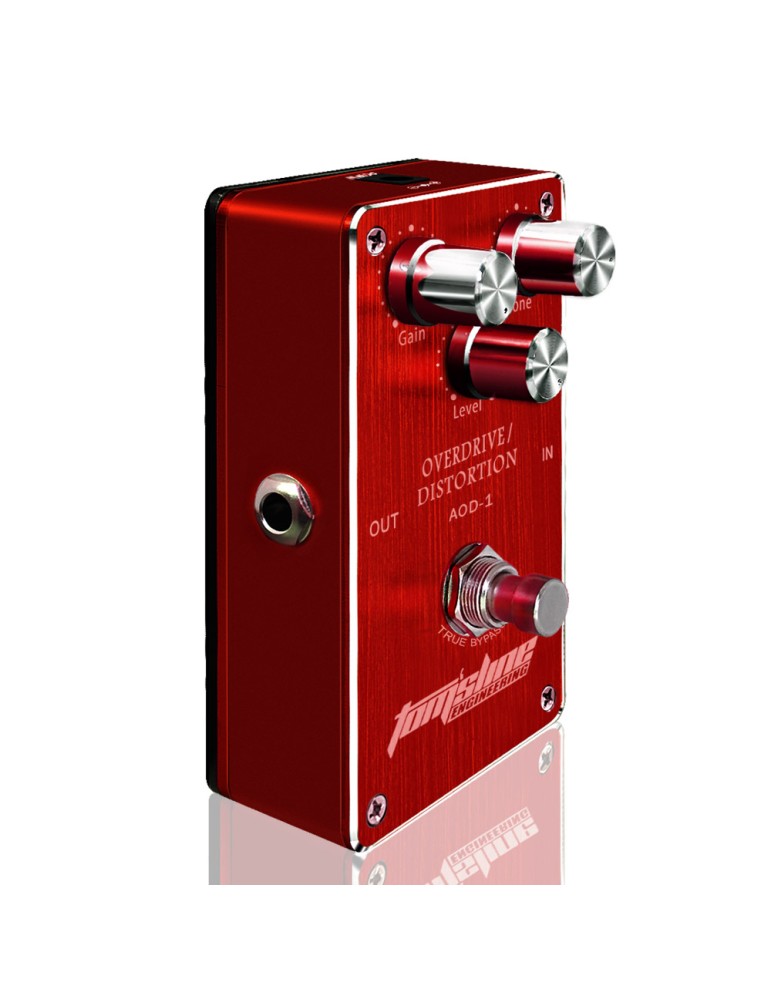 PEDAL GUITARRA ELÉCTRICA TOMSLINE OVERDRIVE AOD-1