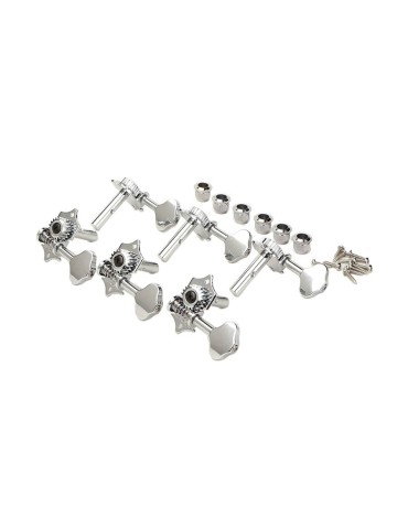 machine heads for gutar slotted headstock, open ge