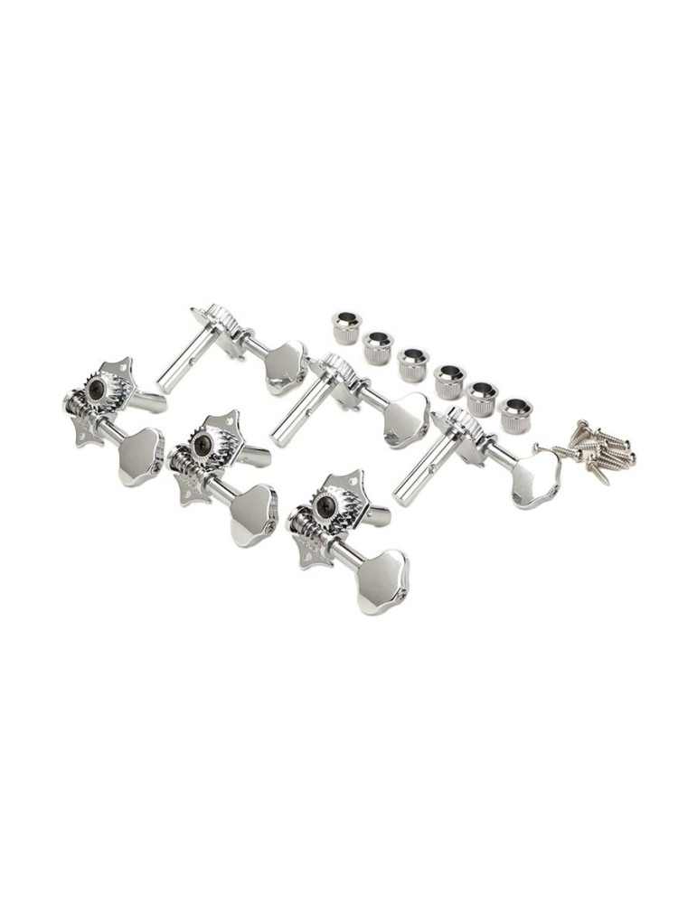 machine heads for gutar slotted headstock, open ge