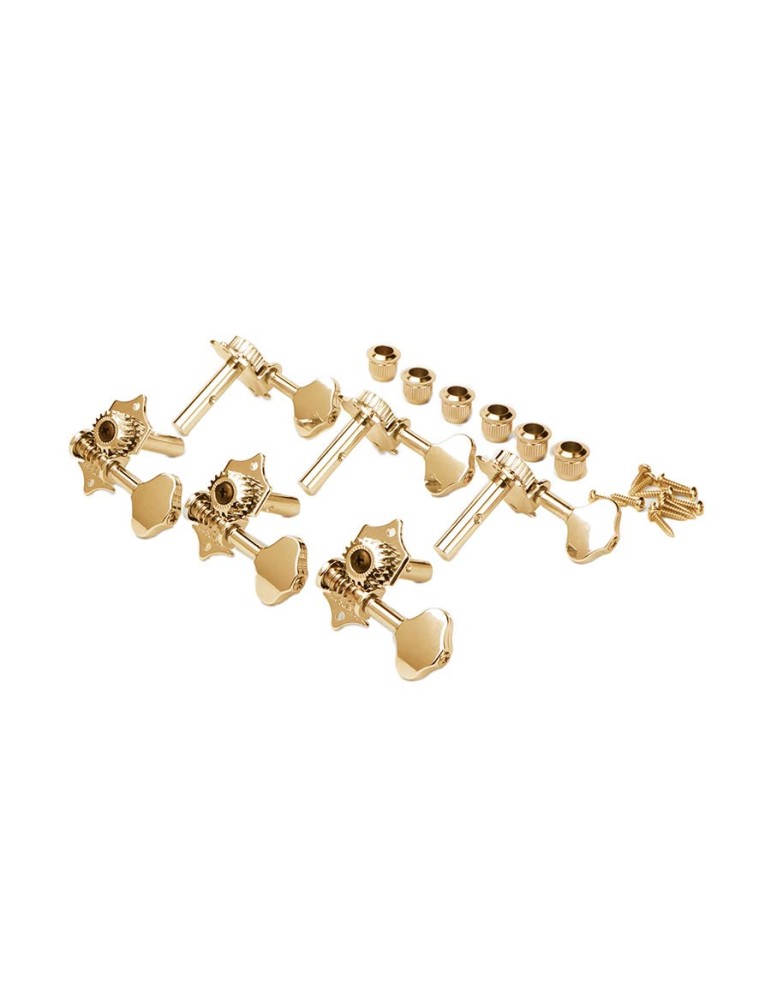 machine heads for guitar slotted headstock, open g