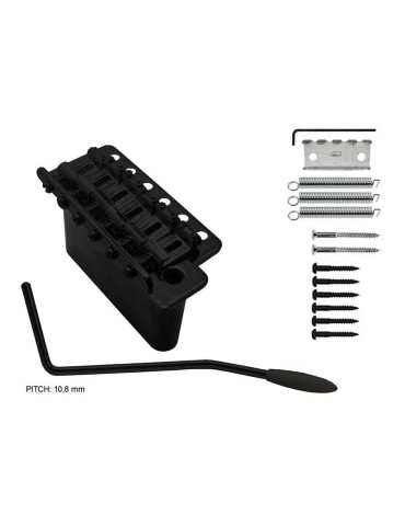 tremolo, pitch 10,8mm, with screws, steel block, b