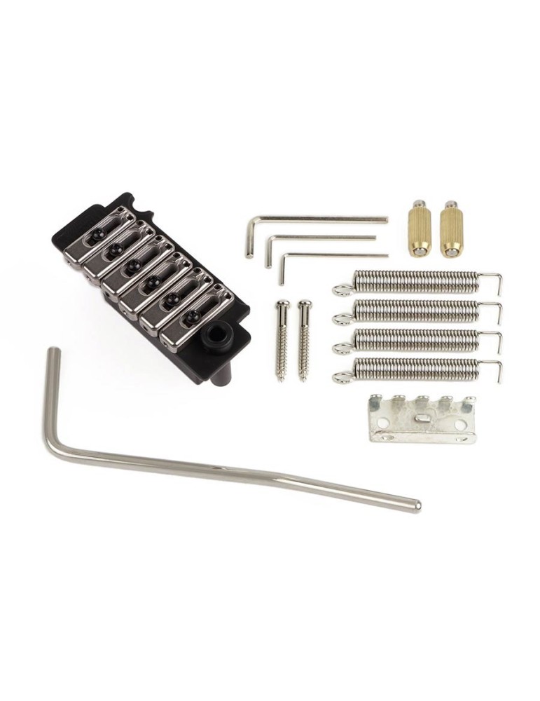 TRÉMOLO WILKINSON 2-PUNTOS PASO 10,5mm NEGRO SATINADO