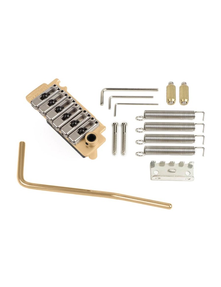 TRÉMOLO WILKINSON 2-PUNTOS PASO 10,5mm DORADO SATINADO