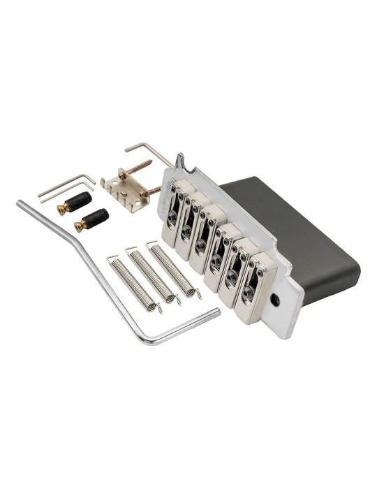 TRÉMOLO WILKINSON 2-PUNTOS PASO 10,8mm CROMADO SATINADO