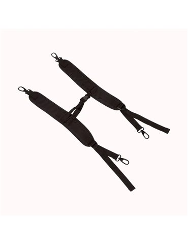 Correo backpack con fijación en el pecho