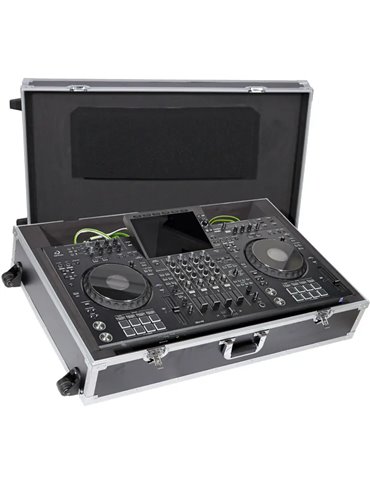 Maleta Dj Serie Control XDJ-AZ/OPUS-QUAD XXL Plata (Trolley & Wheels)..