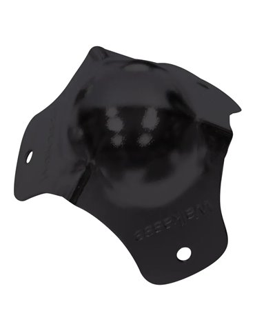 Esquina Redondeada + Remaches, negra