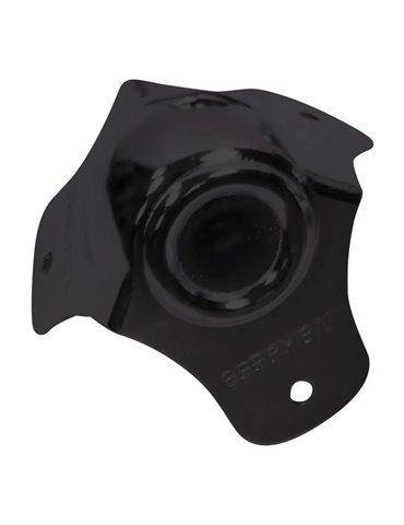 Esquina Bola Apilable + Remaches, Negra