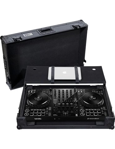 Flight case Controlador Midi Pioneer DDJ-FLX10 Negra (Sopt. Ord. y Ruedas)