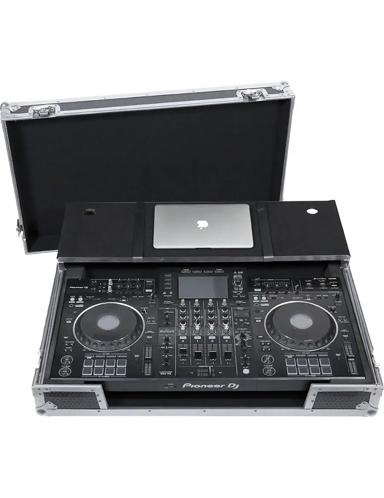 Flight case Sistema DJ Todo en uno Pioneer XDJ-XZ Plata (Sopt. Ordenador y Ruedas)