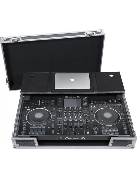 Flight case Sistema DJ Todo en uno Pioneer XDJ-XZ Plata (Sopt. Ordenador y Ruedas)