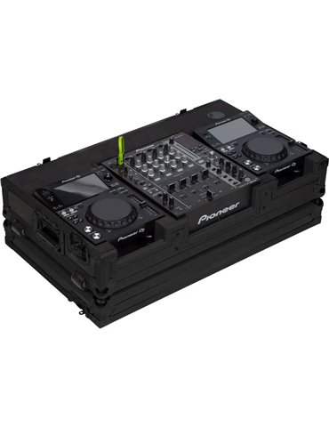 Flight Case Pioneer® XDJ-700 ó CDJ-350/ DJM-750MK2 Negra (Ruedas).