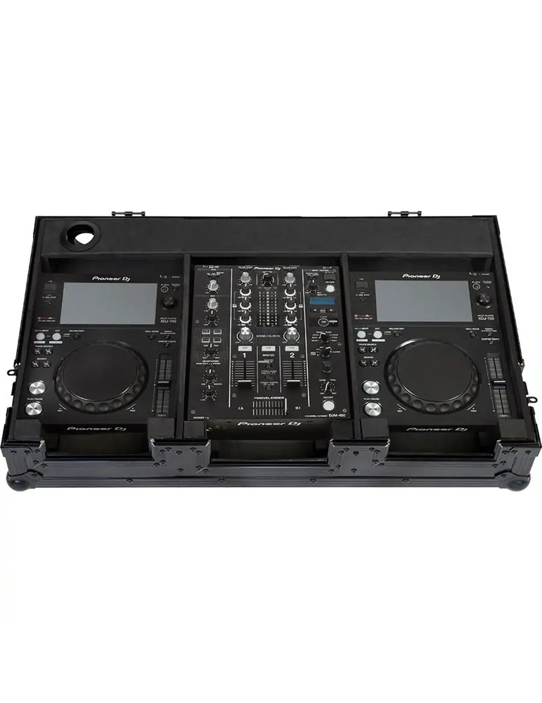 Flight Case Pioneer® XDJ-700 ó CDJ-350/ DJM-450 Negra.