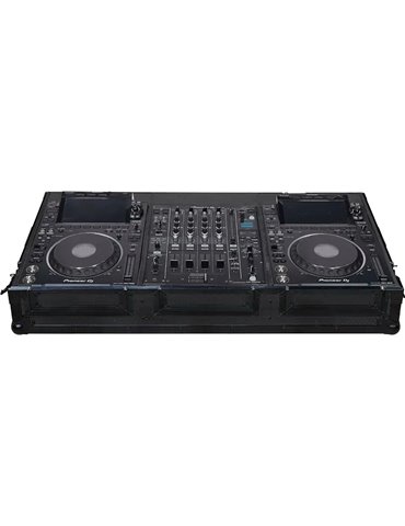 Flight Case Pioneer® CDJ-3000 / DJM-900NXS2 Negra (Ruedas).
